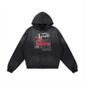 The Godfather Distressed Zip Hoodie