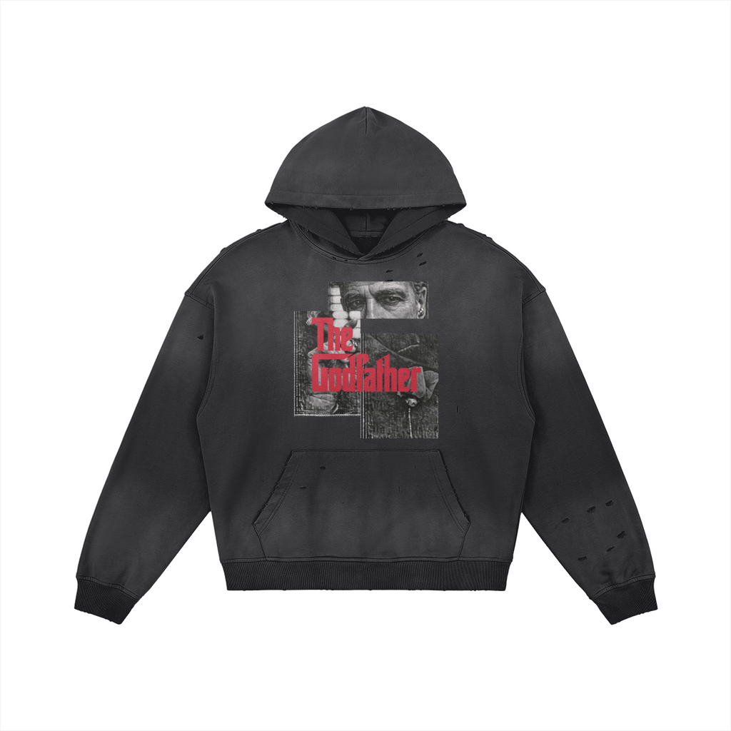 The Godfather Distressed Hoodie