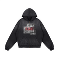 Scarface Distressed Zip Hoodie
